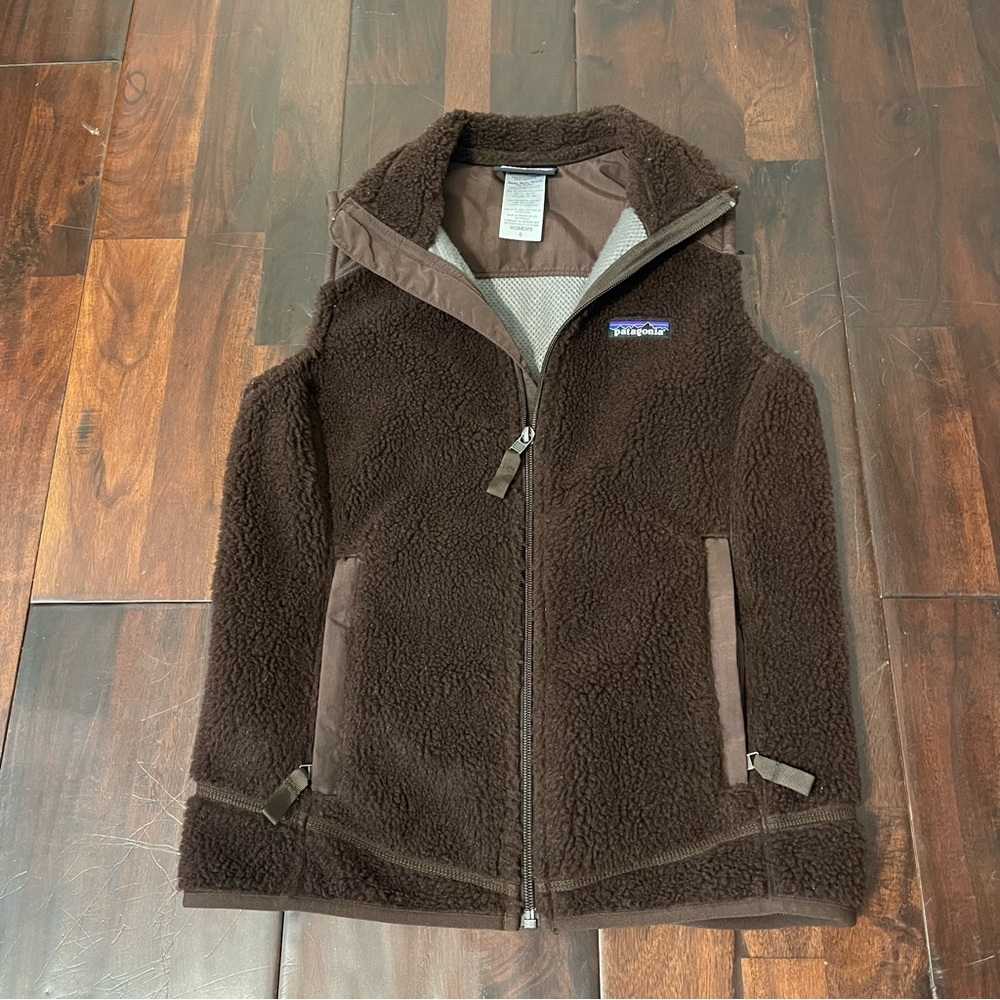 Patagonia Brown Fleece Vest